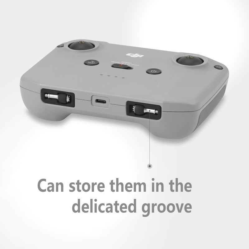 Hanatora RC-N3/N1/N2/N1C Remote Controller Sticks for DJI Neo,Mavic 3,Mini 4K/2 SE,Mini 4/3 Pro,Air 3S/3/2S,Air 2,Metal Aluminum Control Joysticks Thumb Rocker Accessories - Image 5